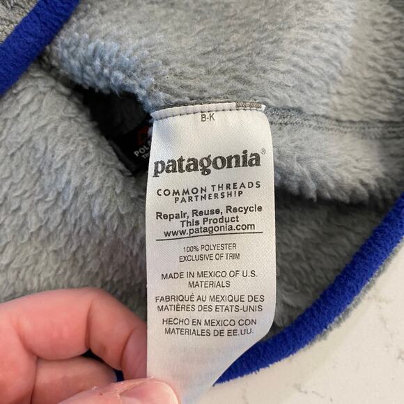 Patagonia Re-Tool Snap-T Pullover Sweatshirt Fleece Size XS - Picture 7 of 9